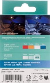 img 2 attached to 💡️ Оживите свое освещение с лампочкой Philips 194 Ultinon LED (синяя), 2 штуки