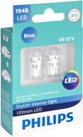 💡 revamp your lighting with philips 194 ultinon led bulb (blue), 2 pack logo