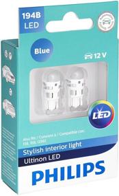 img 3 attached to 💡 Revamp Your Lighting with Philips 194 Ultinon LED Bulb (Blue), 2 Pack