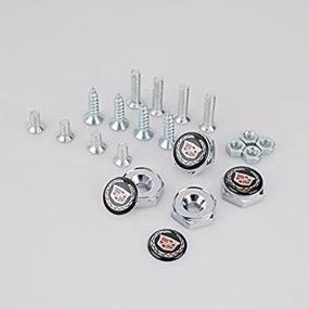 img 2 attached to HYFML Separate License Screws Cadillac Exterior Accessories