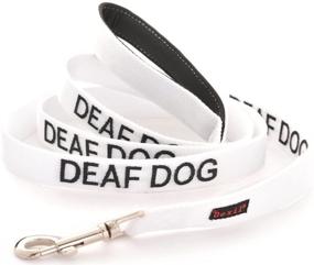 img 4 attached to 🐶 Dexil Deaf Dog Friendly Color Coded Dog Collars - Accident Prevention Leash 6ft/1.8m. Alert Others in Advance. Award Winning!