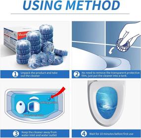 img 1 attached to 🧽 Efficient Cleaning with Vacplus Automatic Toilet Bowl Cleaner Tablets (20 PACK)