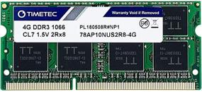 img 4 attached to Timetec 4GB DDR3 1066MHz PC3-8500 Laptop Notebook Memory RAM Module Upgrade (4GB)