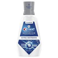 🌿 crest pro-health advanced mouthwash: alcohol-free, extra whitening, energizing mint flavor - 32 fl oz (946 ml) logo