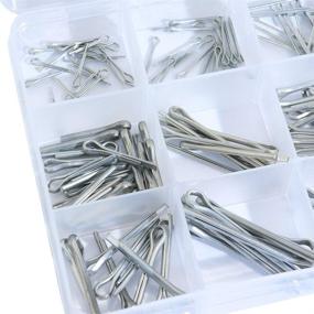 img 1 attached to KOOTANS 240Pcs Cotter Fastening Assortment