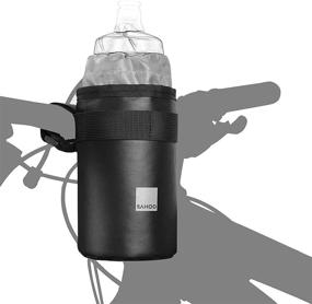 img 4 attached to 🚲 Sahoo Universal Insulated Bike Cup Holder with Velcro - Handlebar Water Bottle Drink Holder for Bike, Boat, Scooter, UTV/ATV, Walker, Golf Cart, Beach