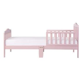 img 1 attached to 🛏️ Premium Pink Toddler Bed for a Safe and Stylish Sleep: Dream On Me Classic Design, Greenguard Gold Certified