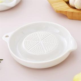 img 3 attached to LONIN Advanced 4-Inch Ceramic Grater for Ginger, Garlic, and Onion - Enhancing SEO