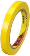 scotch colored film tape 690 yellow logo
