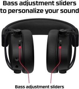 img 1 attached to HyperX Cloud Alpha S - Ultimate PC Gaming Headset: 7.1 Surround Sound, Adjustable Bass, Dual Chamber Drivers & More in Blackout Design