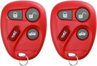 keylessoption keyless entry remote control car key fob замена для 25695954 логотип