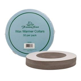 img 1 attached to 🔥 FantaSea Standard Wax Warmer Collars: 50-Pack Professional Pot Protectors for Clean & Safe Waxing