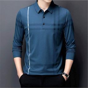 img 1 attached to Weahkee Printed Shirt T Shirt Jacket Men's Clothing for Shirts
