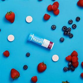 img 2 attached to 💧 Stay Hydrated and Energized with Nuun Active: Tri-Berry Electrolyte Enhanced Drink Tablets (6-Pack of 10 Tablets)