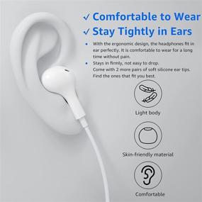 img 1 attached to APETOO USB C Headphones for Samsung S21 Ultra, Hi-Fi Type C Earphones with Microphone, Volume Control, and Magnetic Earbuds for 🎧 iPad Pro, iPad Air 4, Galaxy S20 FE, Note 20, Note 10, Pixel 5, Pixel 4 XL, OnePlus 9 Pro, and OnePlus 8