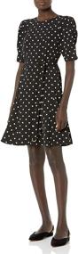 img 2 attached to Tommy Hilfiger Womens Flare Dress Women's Clothing in Dresses