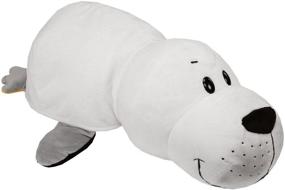 img 1 attached to FlipaZoo White Seal-Penguin 2-in-1 Plush Pillow Toy - Amazing Transforming Gift!