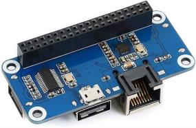 img 3 attached to Raspberry Pi Ethernet/USB HUB HAT Expansion Board with 1 RJ45 10/100M Ethernet Port, 3 USB Ports Compatible with USB2.0/1.1 - Compatible with Raspberry Pi 4 B/3 B+/3 B/2 B/Zero/Zero W/Zero WH