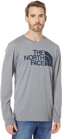 img 1 attached to 👕 Men's Medium Heather North Face Longsleeve T-Shirts & Tanks in Clothing