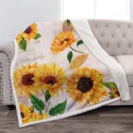 jekeno sunflower blanket ligtweight durable logo