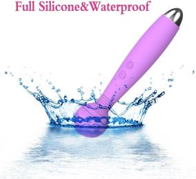 img 1 attached to 💦 Wireless Waterproof Rechargeable Personal Wand Massager - Handheld Bullet Vibrating Massager, Mute and Powerful