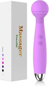 img 4 attached to 💦 Wireless Waterproof Rechargeable Personal Wand Massager - Handheld Bullet Vibrating Massager, Mute and Powerful