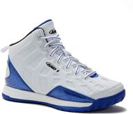 π and1 little white coral girls' shoes and athletic basketball footwear logo