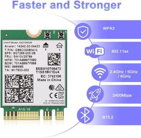 img 2 attached to Wireless Bluetooth AX210NGW 802 11Ax Internal