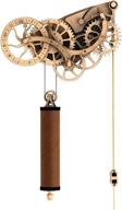 🕰️ artisanal elegance: abong handcrafted mechanical wooden pendulum логотип