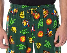 img 2 attached to Nintendo Donkey Tropical Cotton Pajama