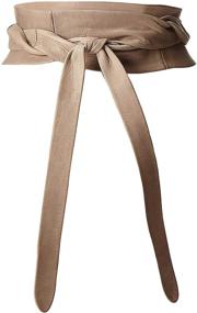 img 1 attached to ADA Collection Women's OBI Classic Wrap Belt: Timeless Elegance for Every Outfit