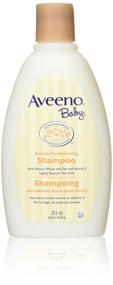 img 4 attached to Aveeno Baby Gentle Conditioning Shampoo: Lightly Scented - 12 fl oz (354 ml) - Reviewed!