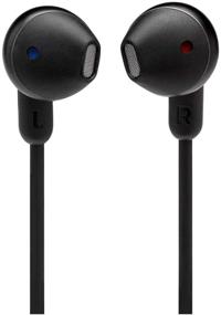 img 3 attached to JBL Tune 215 - Беспроводные наушники In-Ear с Bluetooth, 3-х кнопочным микрофоном/пультом управления и плоским кабелем - черного цвета: Повысьте качество звука!