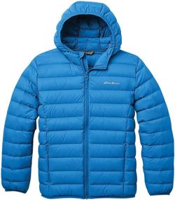 img 4 attached to 🧥 Hooded Kids Down Jacket by Eddie Bauer – Premium Down Outerwear