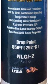 img 1 attached to Triax Atlas 600 Grease: Full Synthetic High-Temp NLGI-2, Heavy-Duty Ultra High Performance - 10 Tube Pack