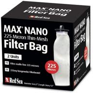 🌊 red sea max nano thin-mesh filter bag replacement, 2 pack - 225 micron (730773405800) logo