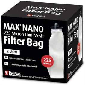 img 2 attached to 🌊 Red Sea Max Nano Thin-Mesh Filter Bag Replacement, 2 Pack - 225 Micron (730773405800)