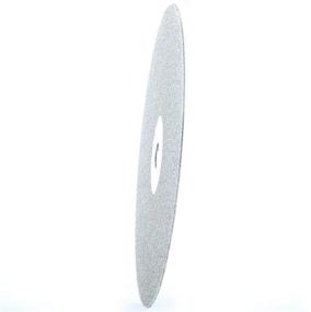 img 1 attached to 🔹 Drilax 6-дюймовый алмазно-покрытый плоский круг для шлифовки: зерно 80, высокая плотность, идеально подходит для стекла, полировки украшений, шлифовки инструментов, заточки - металлическая основа, 1/2" хвостовик (зерно0080)