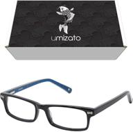 👓 umizato surfliner in ink: stylish blue light glasses for kids - combat computer eye strain & protect kids' eyesight logo