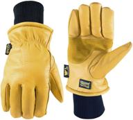 ultimate protection: wells lamont 1202l water resistant insulated gloves logo