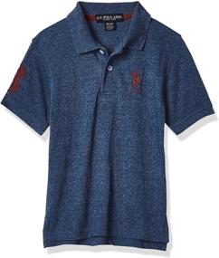 img 4 attached to U S Polo Assn Little Burgundy Boys' Clothing for Tops, Tees & Shirts