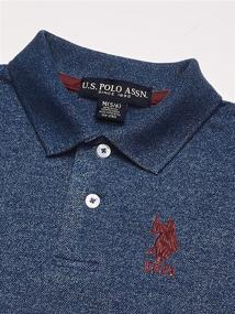 img 3 attached to U S Polo Assn Little Burgundy Boys' Clothing for Tops, Tees & Shirts