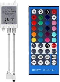 img 4 attached to 🎛️ RGBW Remote Controller Dimmer - for RGB+White RGBWW Strip Light | Turn ON/OFF, Adjust Brightness, Flash Mode (RGBW) - SUPERNIGHT