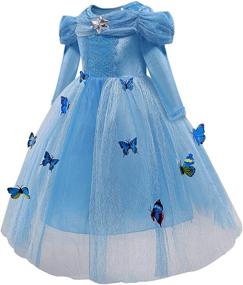 img 3 attached to 👸 Princess Butterfly Costume for Halloween and Christmas