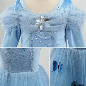 img 1 attached to 👸 Princess Butterfly Costume for Halloween and Christmas