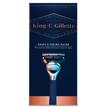 naval king c gillette shave & edging razor logo
