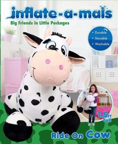 img 1 attached to Inflate Mals INF RO Cow Inflatable 20 Inch