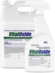 img 1 attached to 🧼 Vital Oxide Disinfectant Special - Ultimate Value Bundle: 32 Oz. Spray Bottle & 1 Gallon Refill