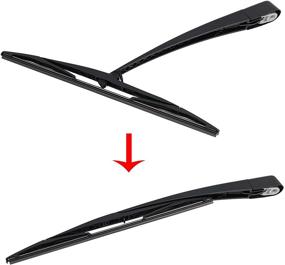 img 1 attached to AUTOHAUX Windshield Wiper Blade Hatchback