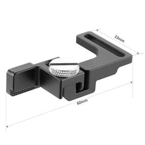 img 3 attached to 🔌 Enhanced HDMI Cable Clamp for SmallRig Fuji X-H1 and X-T2 Cage 2156